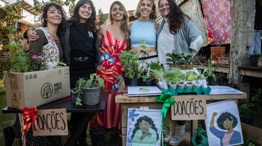 Ação social no Forró no Quintal